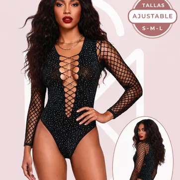 Imagen del producto MALLA MANGAS LARGA BODY PERLAS 61211Z 