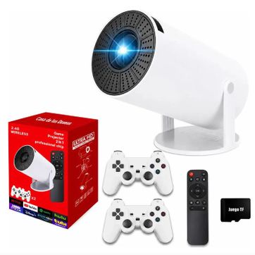 Proyector HY300 PRO Wifi 2.4G 4K Incluye juegos - imagen 1