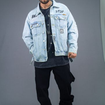 CHAQUETA OVER PREMIUM EST BNM NEVER STOP - imagen 1