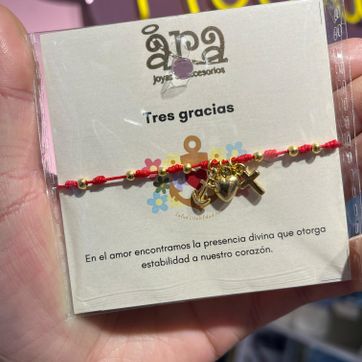 Imagen del producto Pulsera ara tres gracias 7 nudos 
