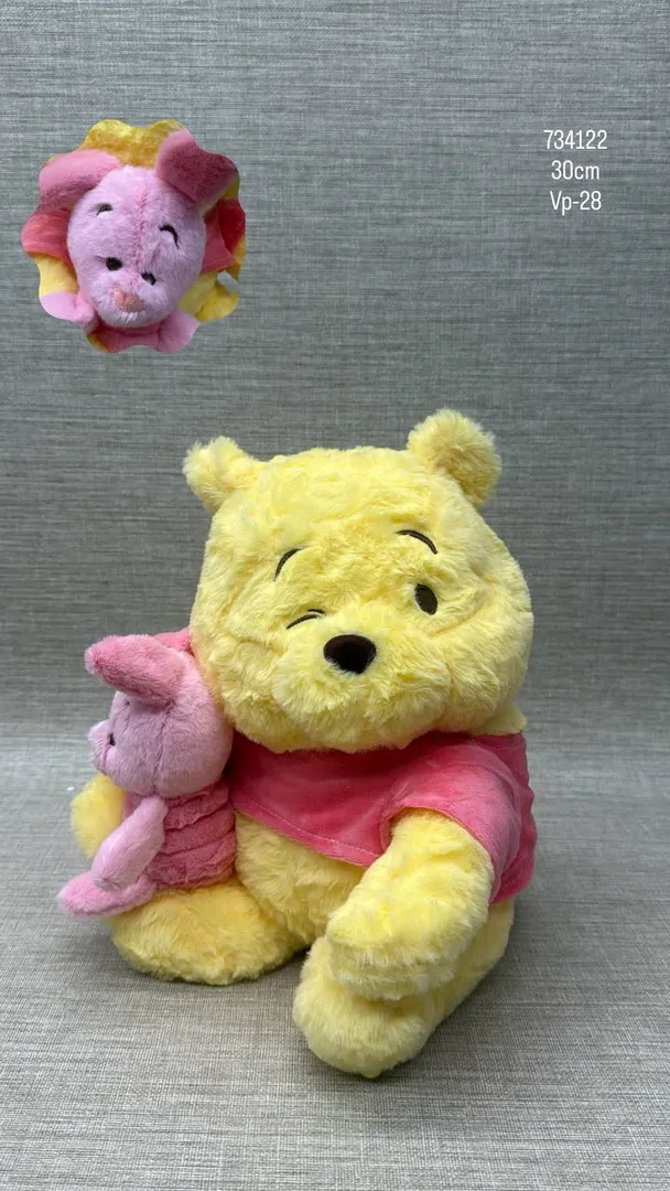 WINNIE POOH & PIGLET 30 CM