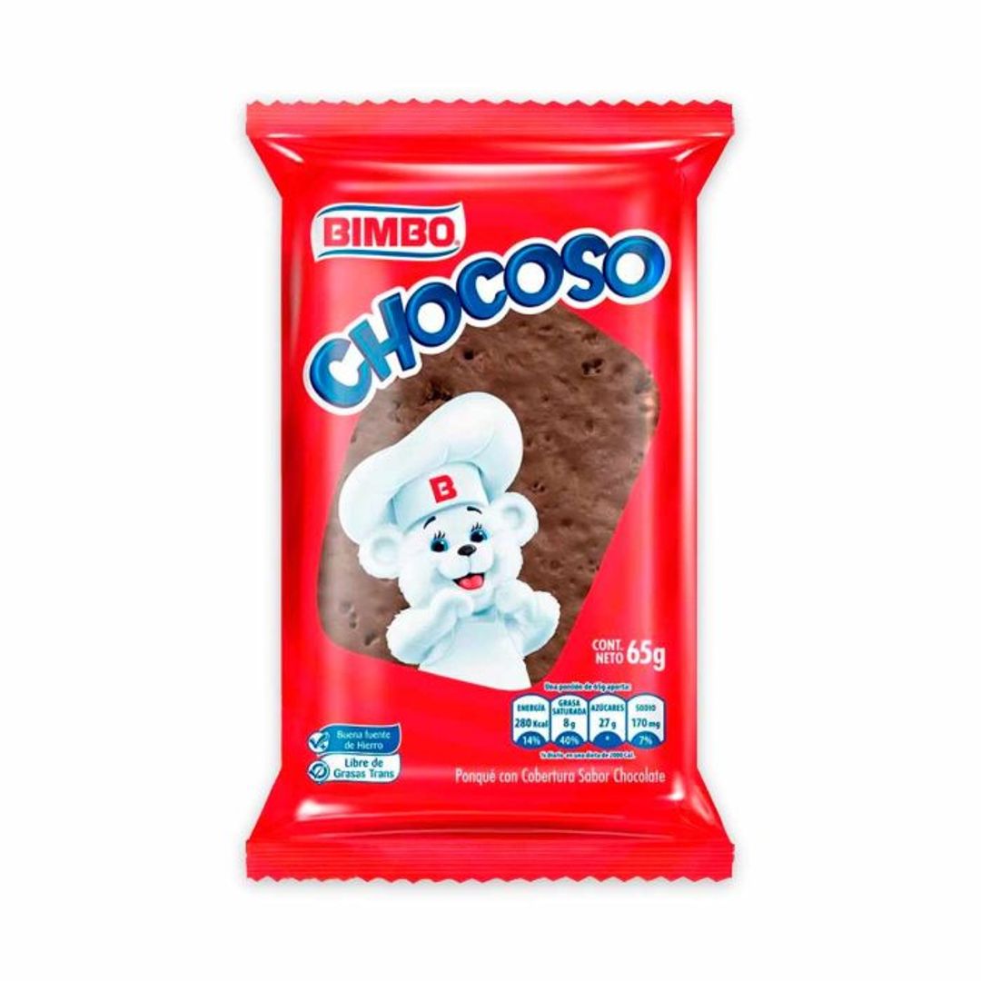 CHOCOSO*65G BIMBO