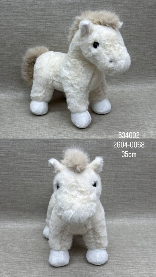 PELUCHE CABALLO 35 CM