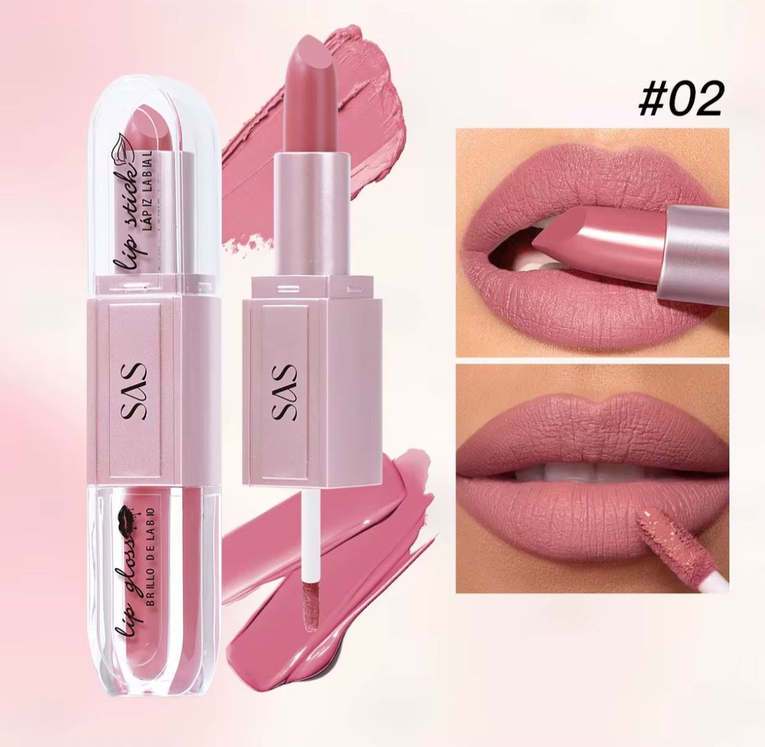 LAPIZ LABIAL CON LIP GLOSS SAS SAC099A 
