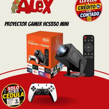 Imagen del producto PROYECTOR GAMER HCS350 MINI