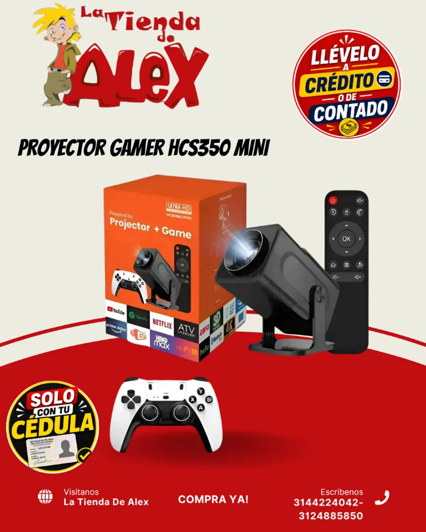 PROYECTOR GAMER HCS350 MINI