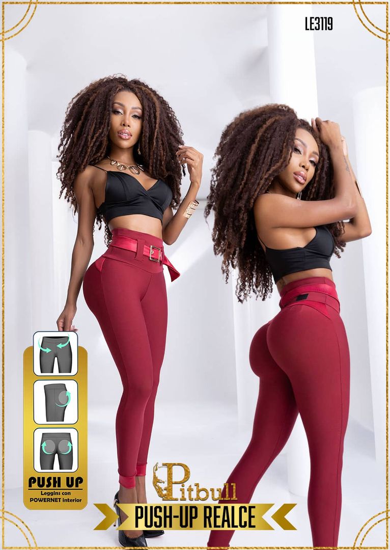 Leggins Levantacola Pitbull - LE3119