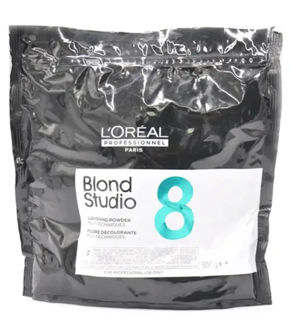LOREAL BLOND STUDIO DECOLORANTE POLVO 8 TONO BAG X 500GR