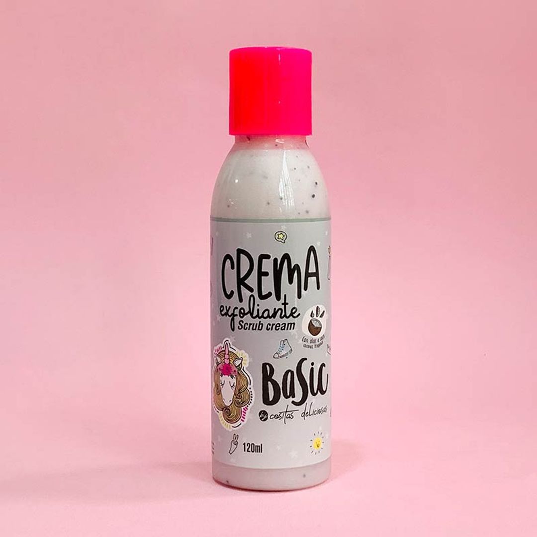Crema exfoliante coco