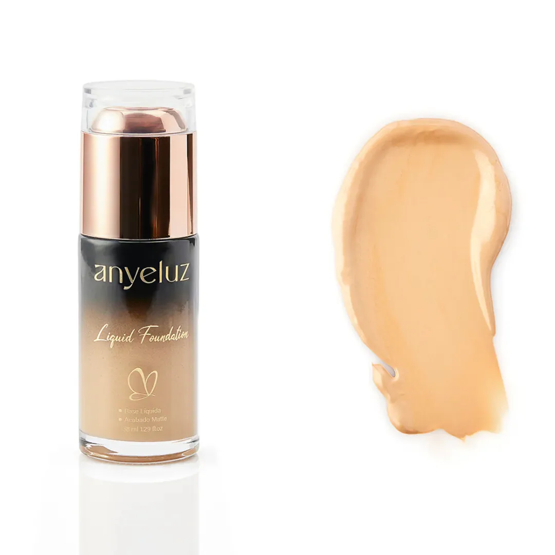 BASE LIQUID FOUNDATION ACABADO MATTE-ANYELUZ