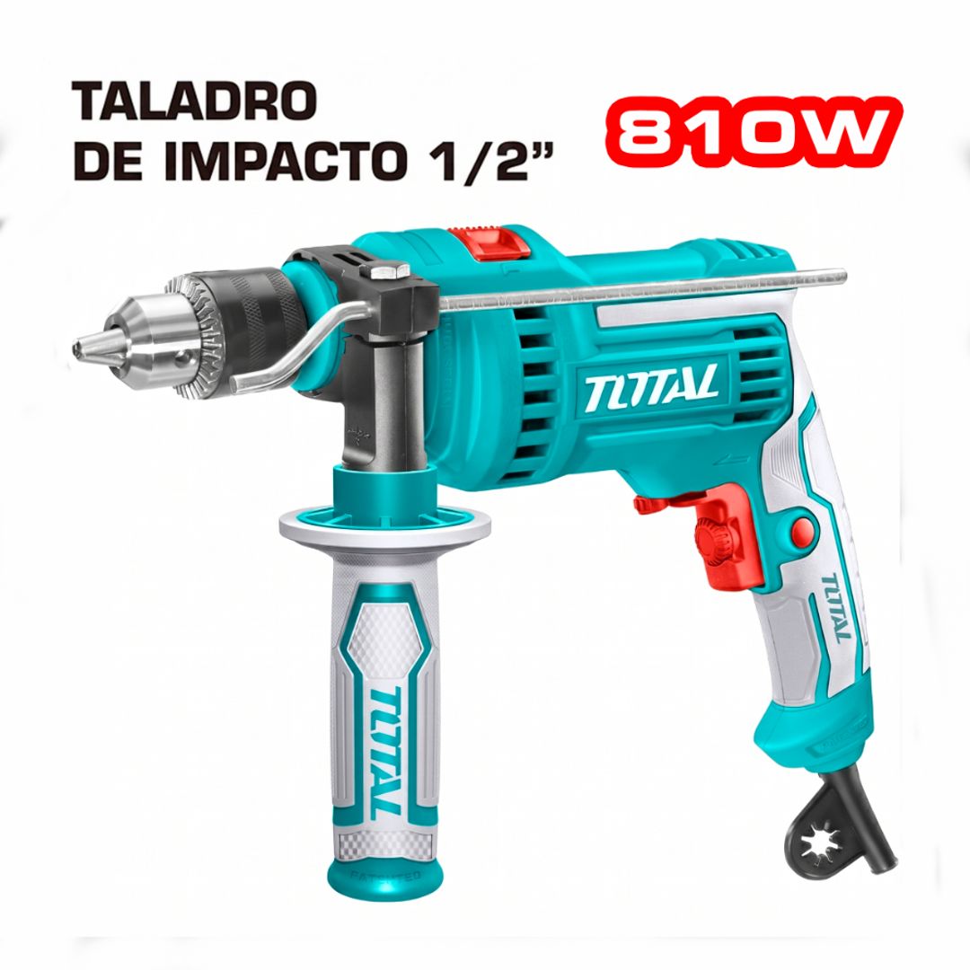 TALADRO PERCUTOR 810W ½”
