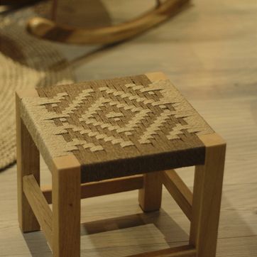 Butaco Tejido Natural - imagen 2