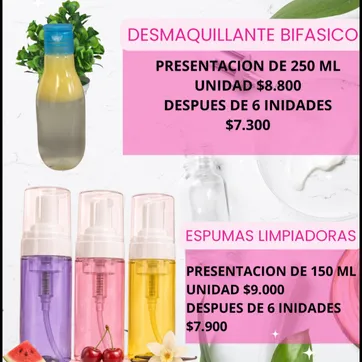Imagen del producto ESPUMA LIMPIADORA FACIAL X UNIDAD