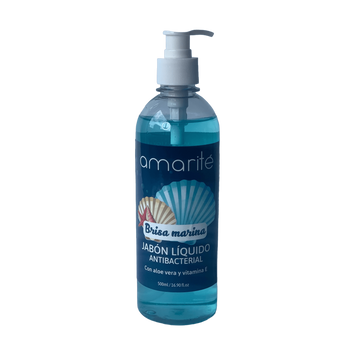 Imagen del producto Jabón antibacterial Brisa marina 500ml