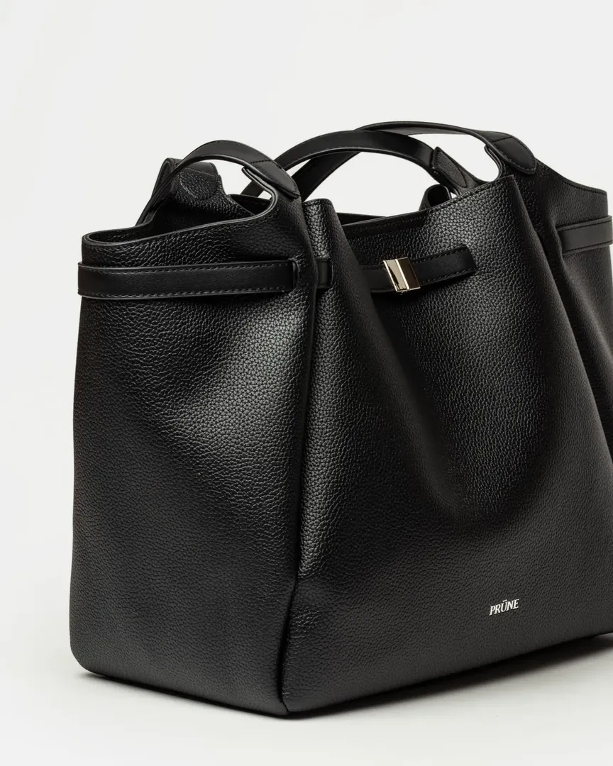 BOLSO MARBLE NEGRO