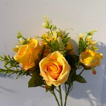 Imagen del producto BOUQUET ROSA GRANDE X 7 AMARILLO
