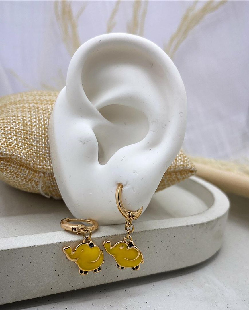 Candonga, elefante colgante, covergold 