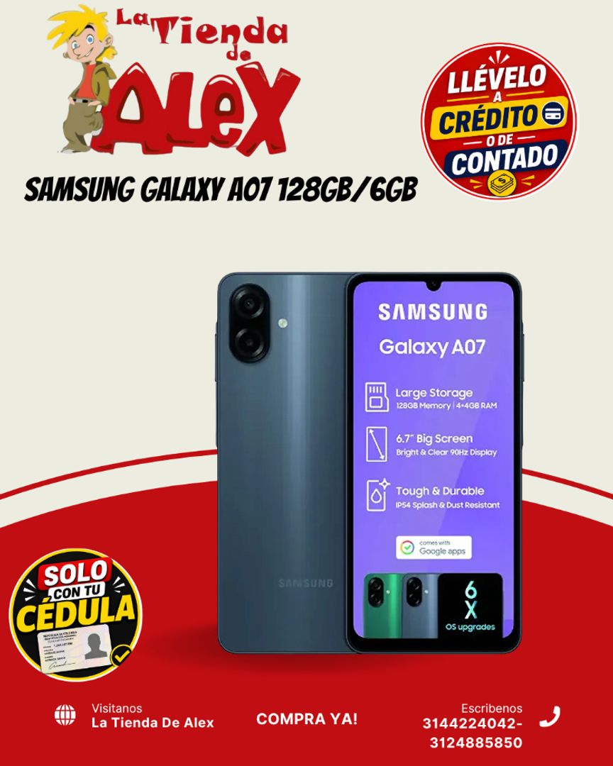 Samsung Galaxy A07 128GB/6GB