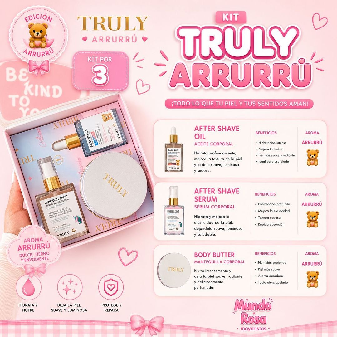 Kit TRULY arrurru x3