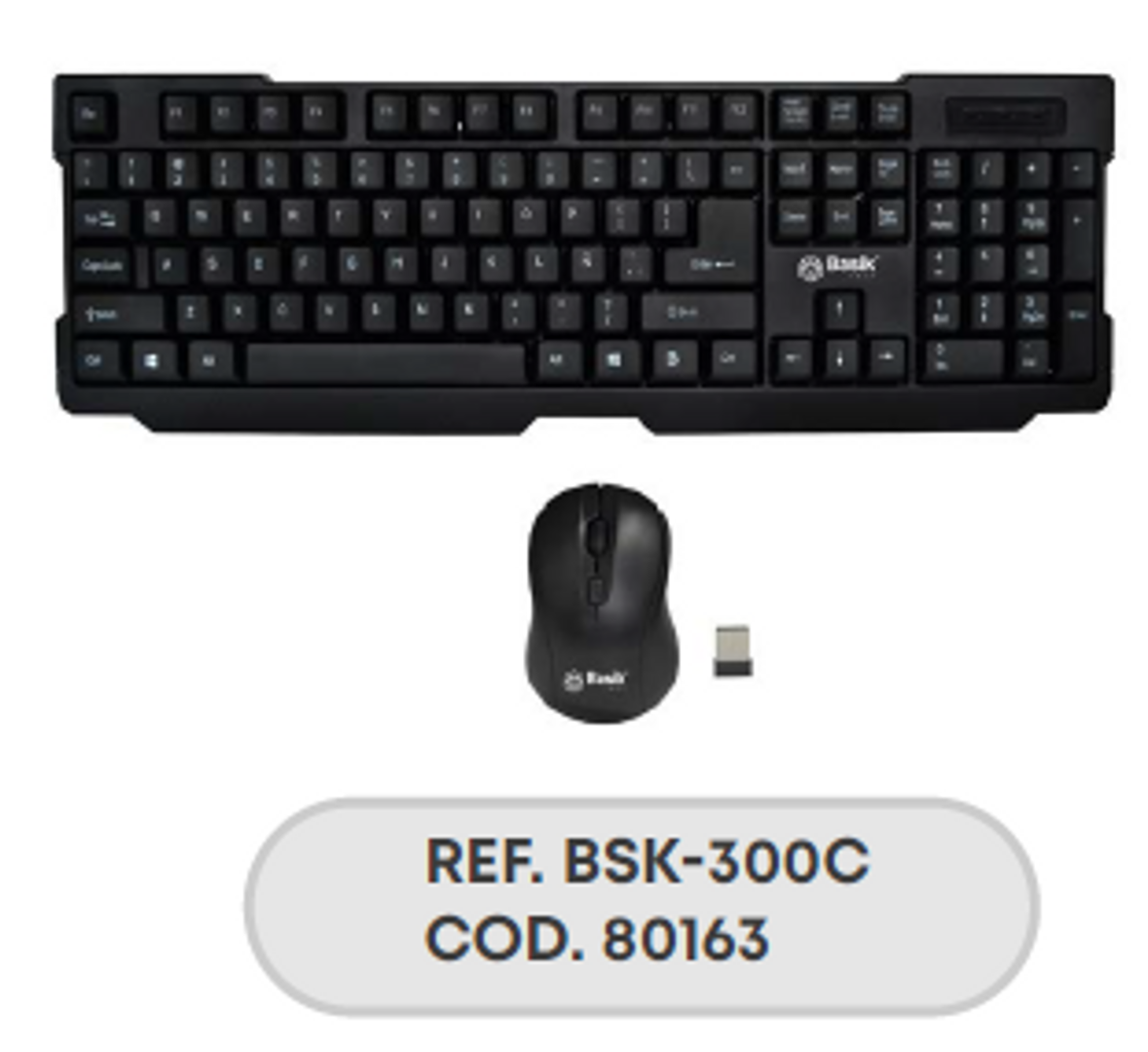 COMBO BASIK TECH INALÁMBRICO