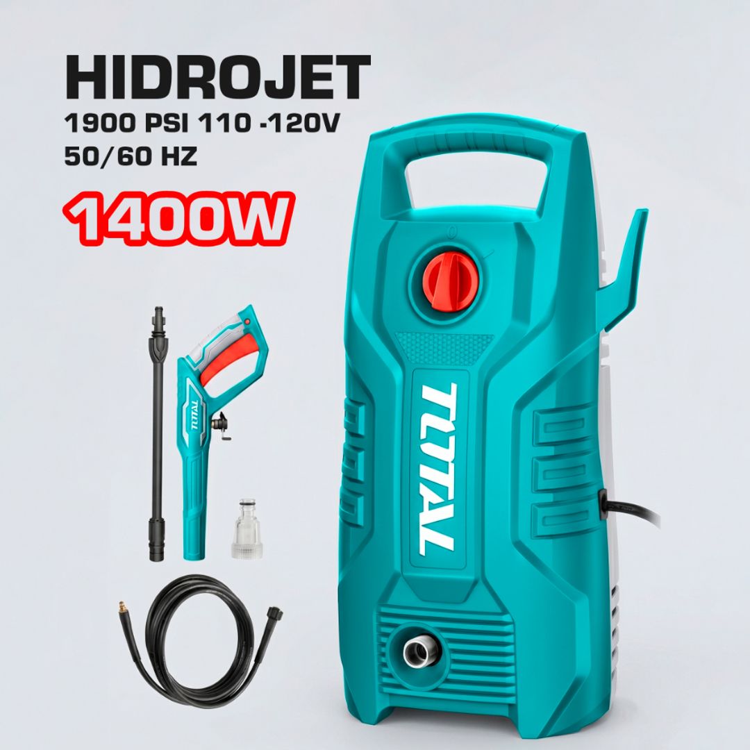 HIDROJET 1400W TOTAL  1900PSI