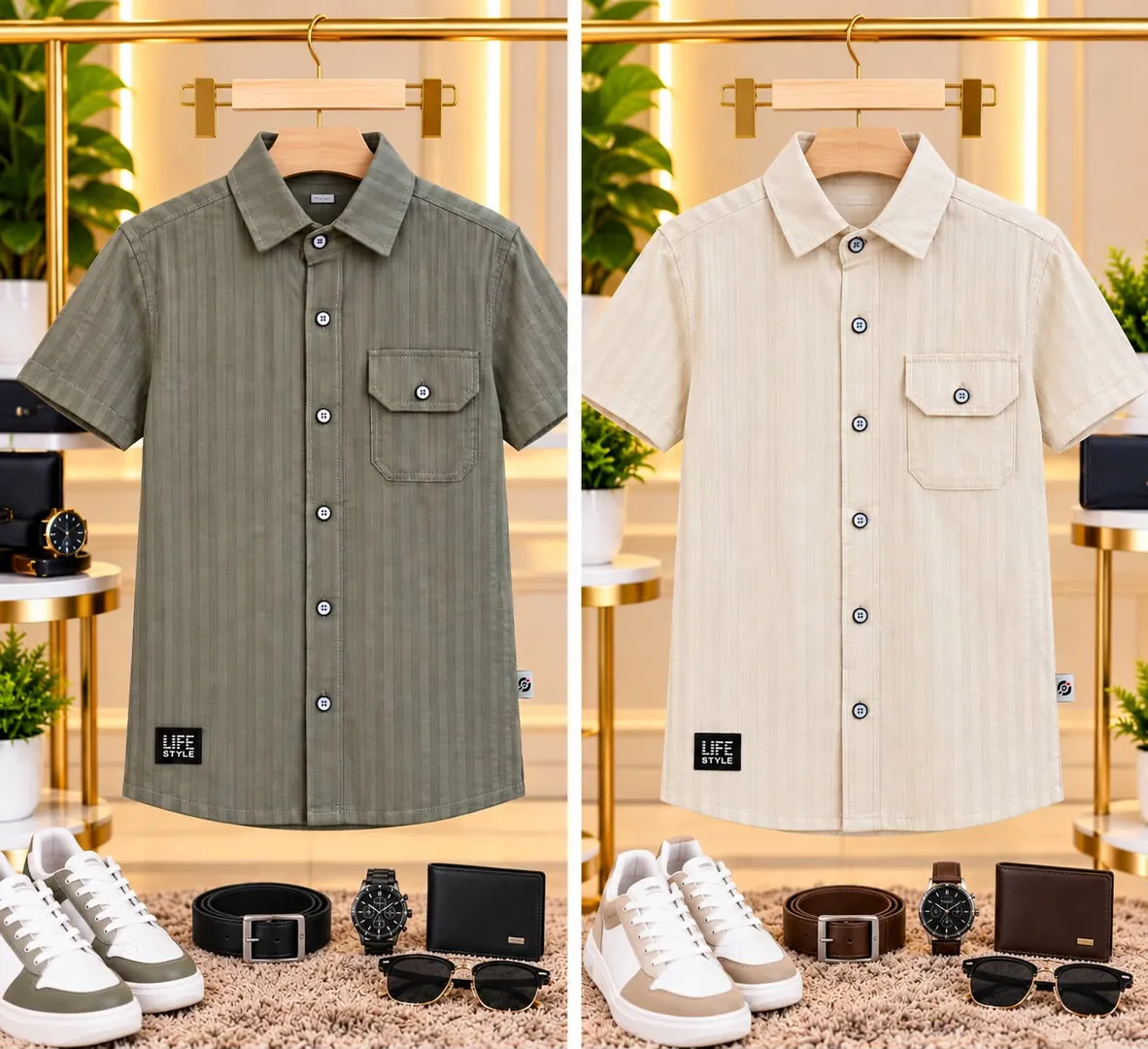 CAMISA MANGA CORTA