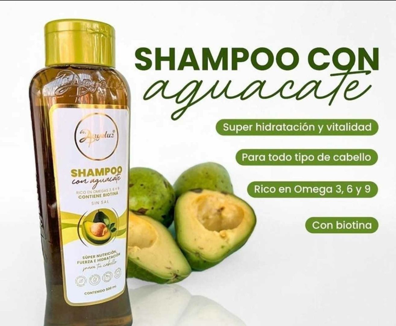 Shampoo Aguacate anyeluz