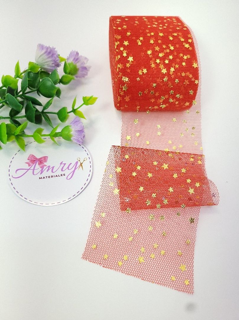 Tull 6cm Rojo Estrella 