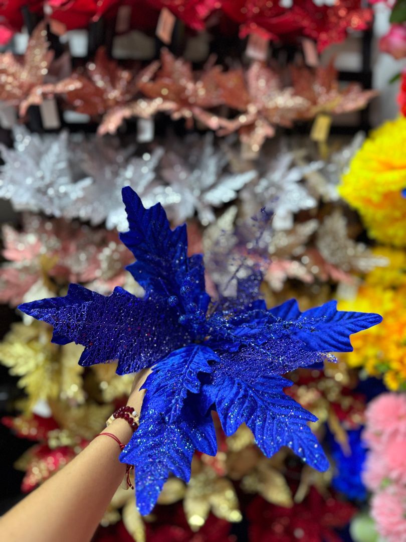 Flor de navidad grande 