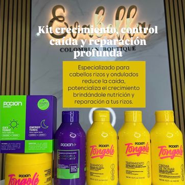 Imagen del producto Kit tongole caída, reparación y crecimiento