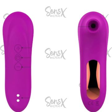 Imagen del producto Vibrador con succionador 