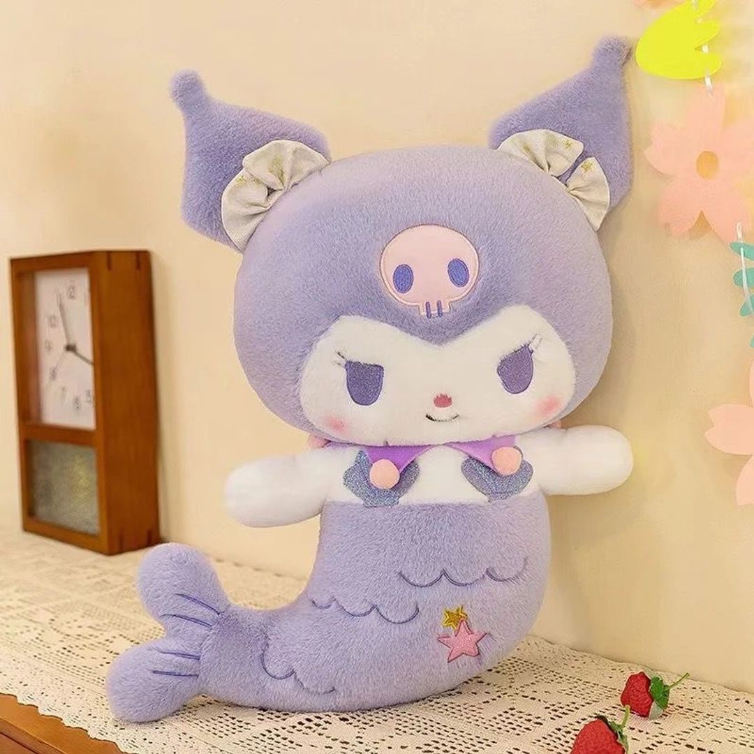 Cojín con cobija Sanrio sirena 
