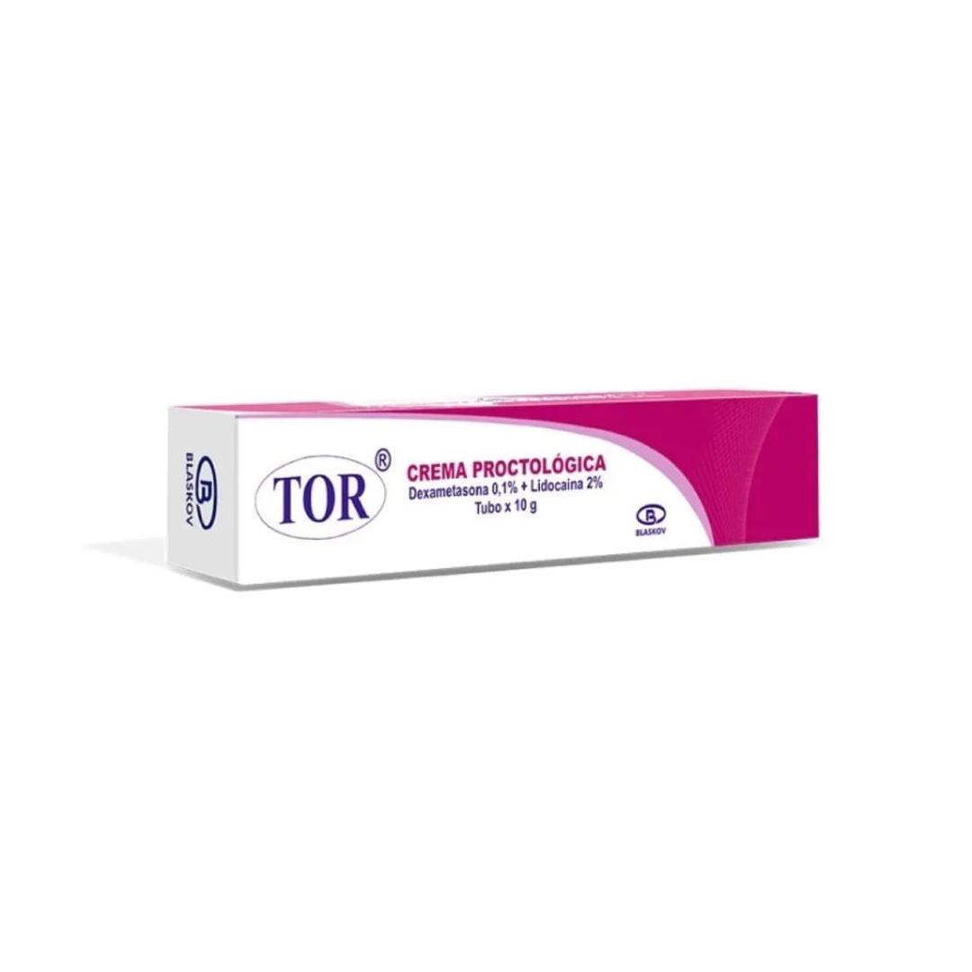 TOR CREMA PROCTOLOGICA (DEXAM/LIDOCAINA) X 10 GR