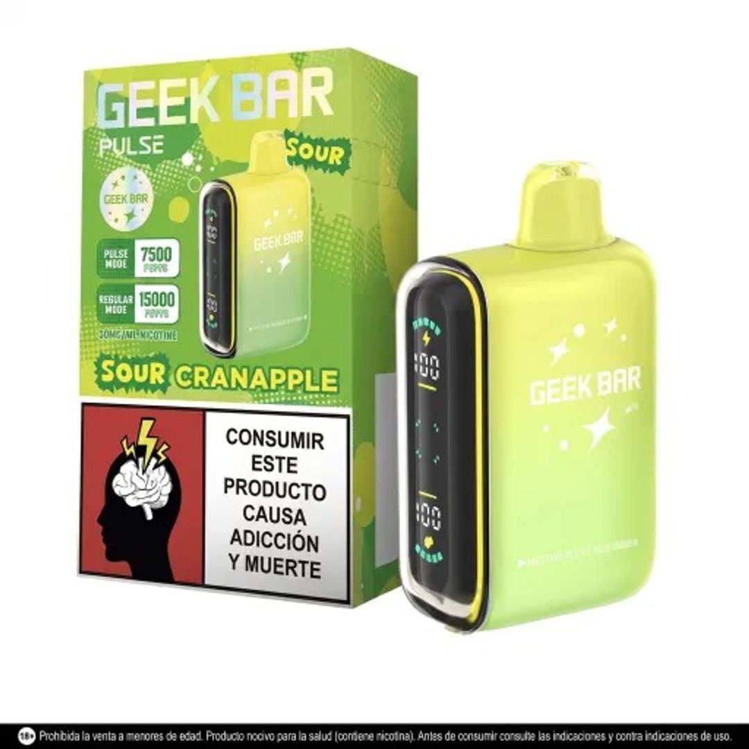 Geek Bar Pulse Sour Cranapple 15.000 Puffs