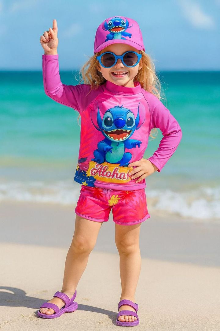 VESTIDO DE BAÑO NIÑA 