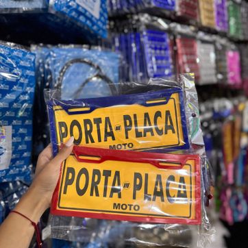 Porta Placa para Moto 2x 5.000 - imagen 1