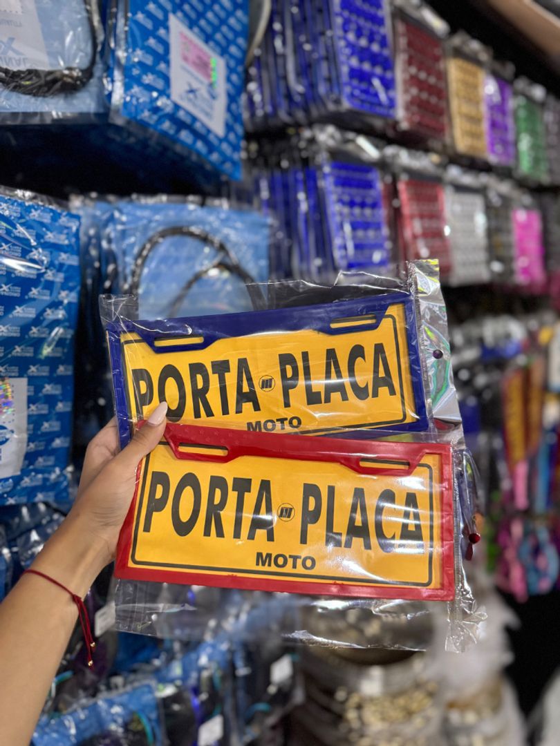 Porta Placa para Moto 2x 5.000