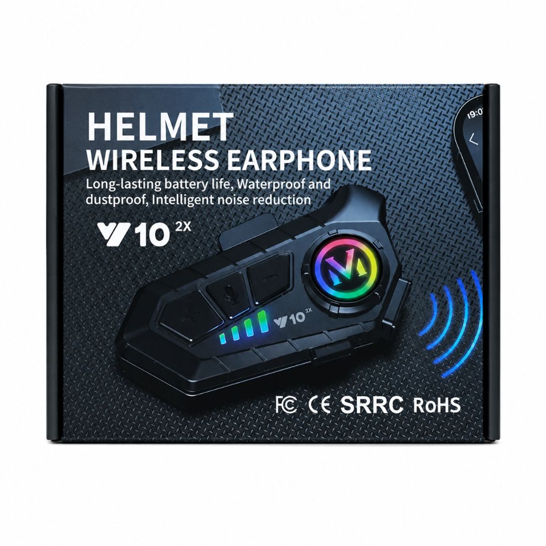INTERCOMUNICADOR CASCO MOTO Y10 2x 