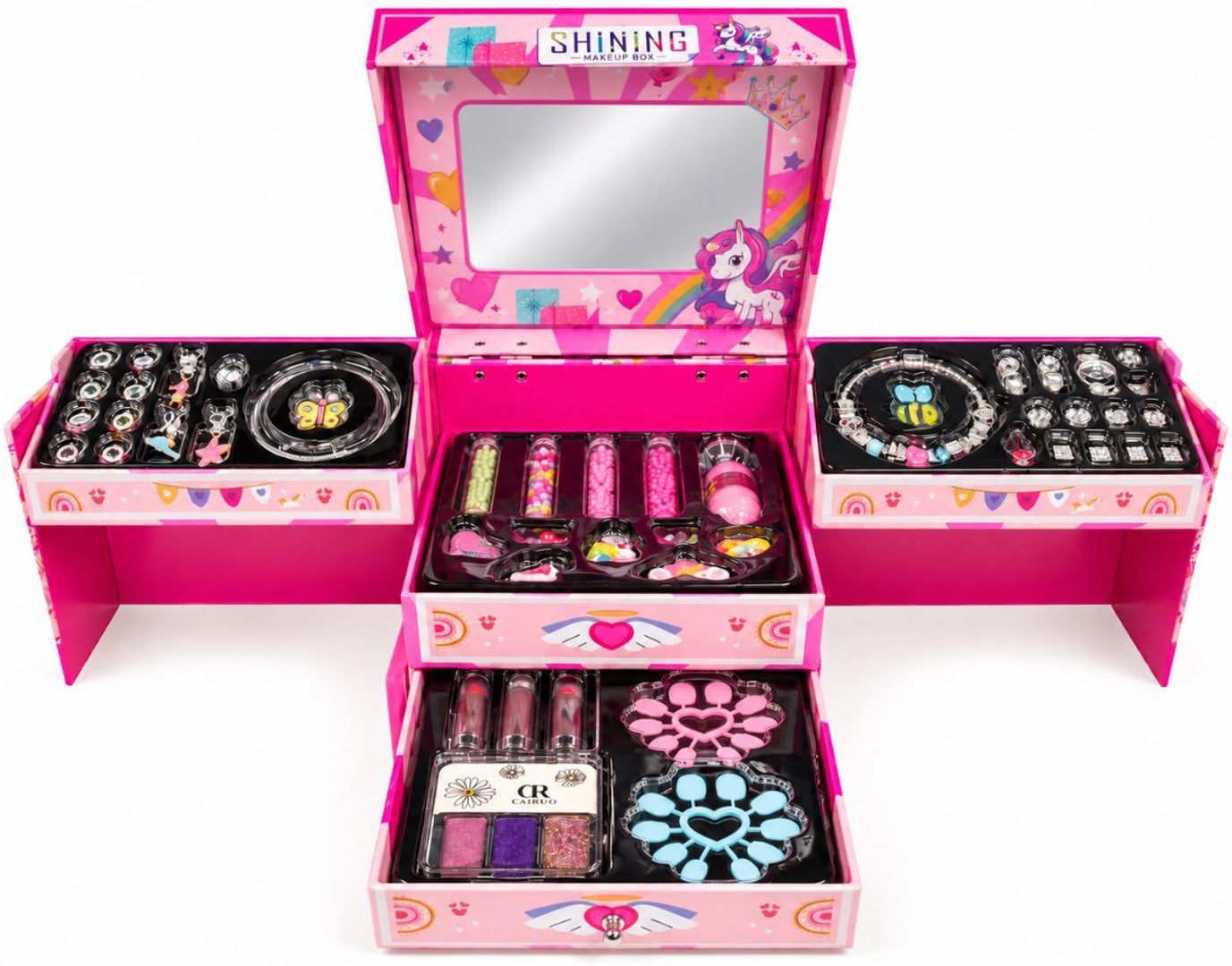 SET MAQUILLAJE (435PCS) JOYERIA, BISUTERIA 3 EN 1 