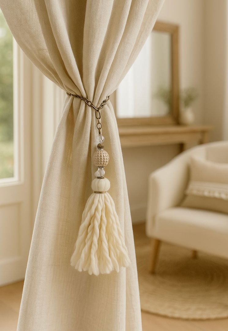 Borla Sujeta Cortina PAR VENDIDAS 