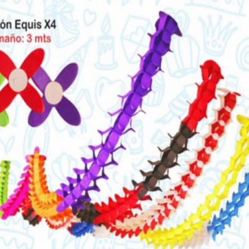 Imagen del producto FESTON EQUIS X  4 UNIDADES 3MTS C/U