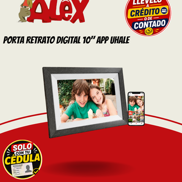 Imagen del producto PORTA RETRATO DIGITAL 10" APP UHALE