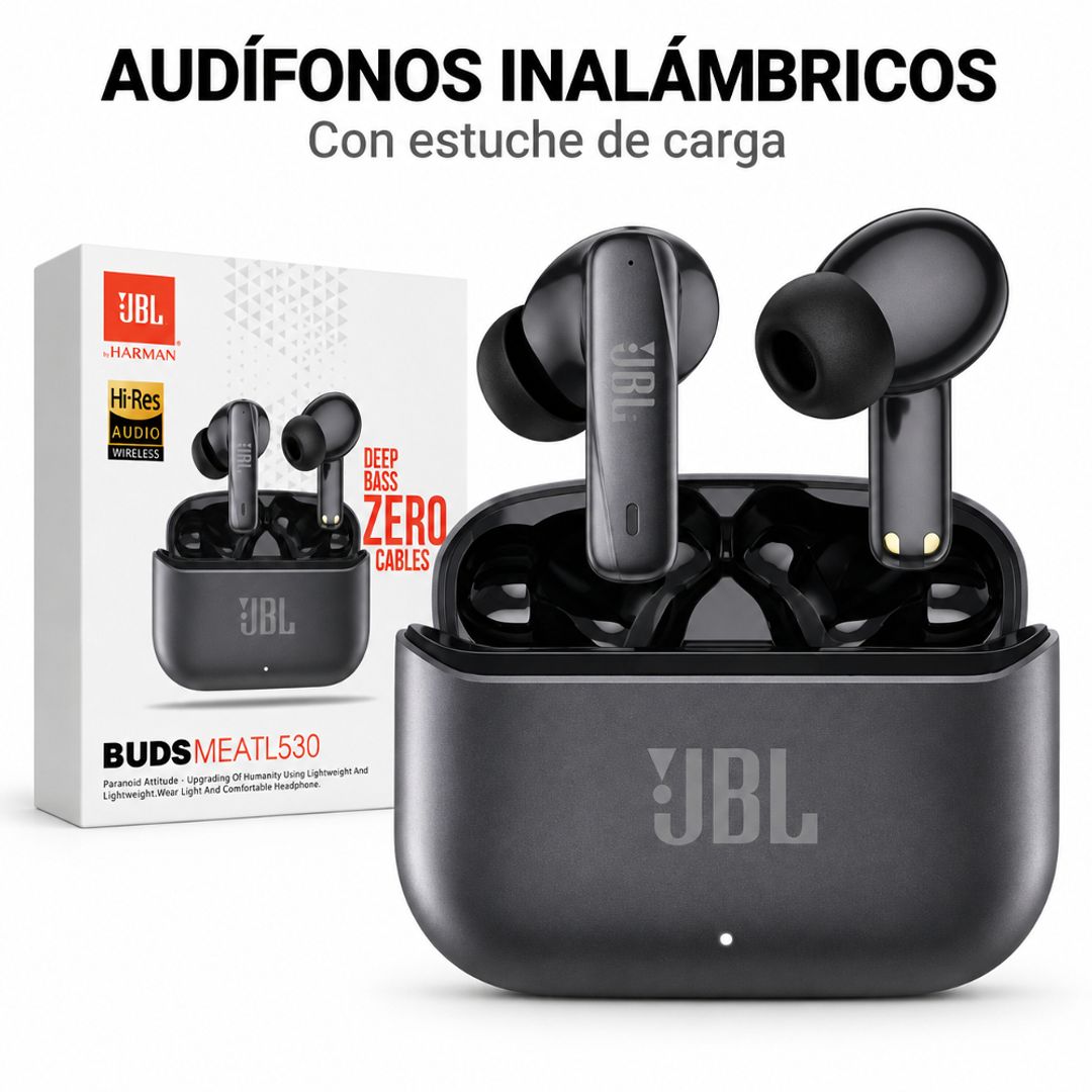 Audífonos JBL BUDS MEATL 530