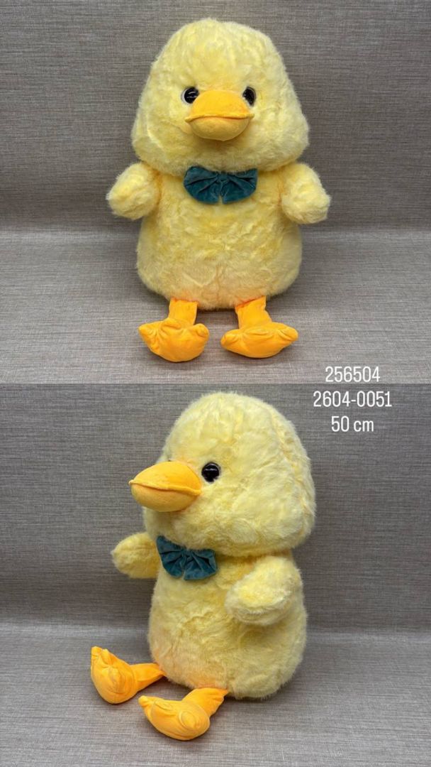 PATO CON MOÑO VERDE  DE 50 CM 