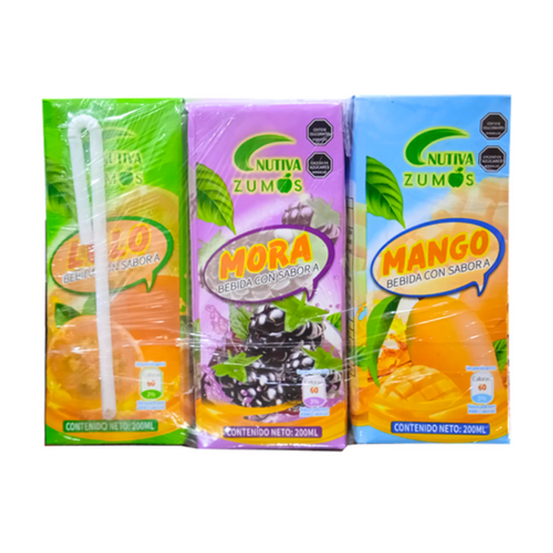 JUGO U-FRESH NUTIVA*6*200ML