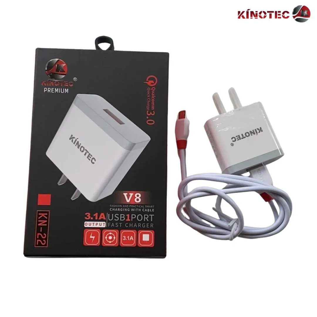 Cargador Kinotec KN-22 V8