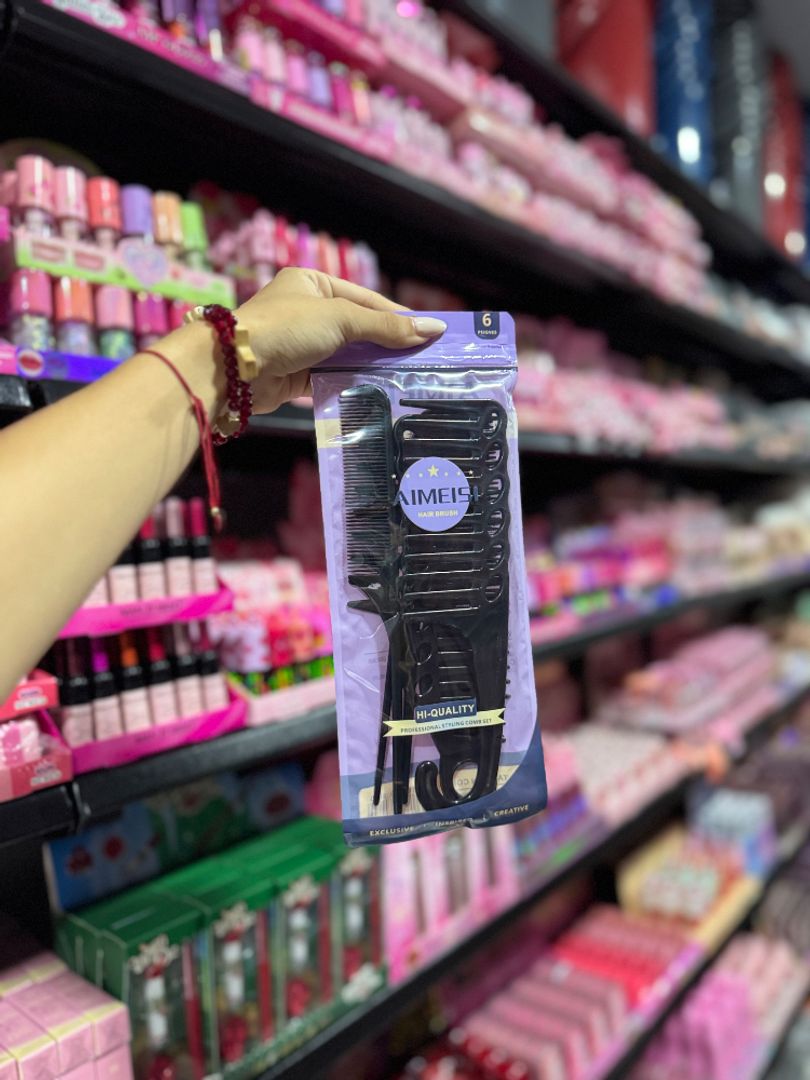 Juego de Peines Variados para Cabello