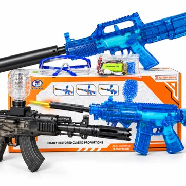 PISTOLA DE HIDROGEL RIFLES CON LUCES LED - imagen 1