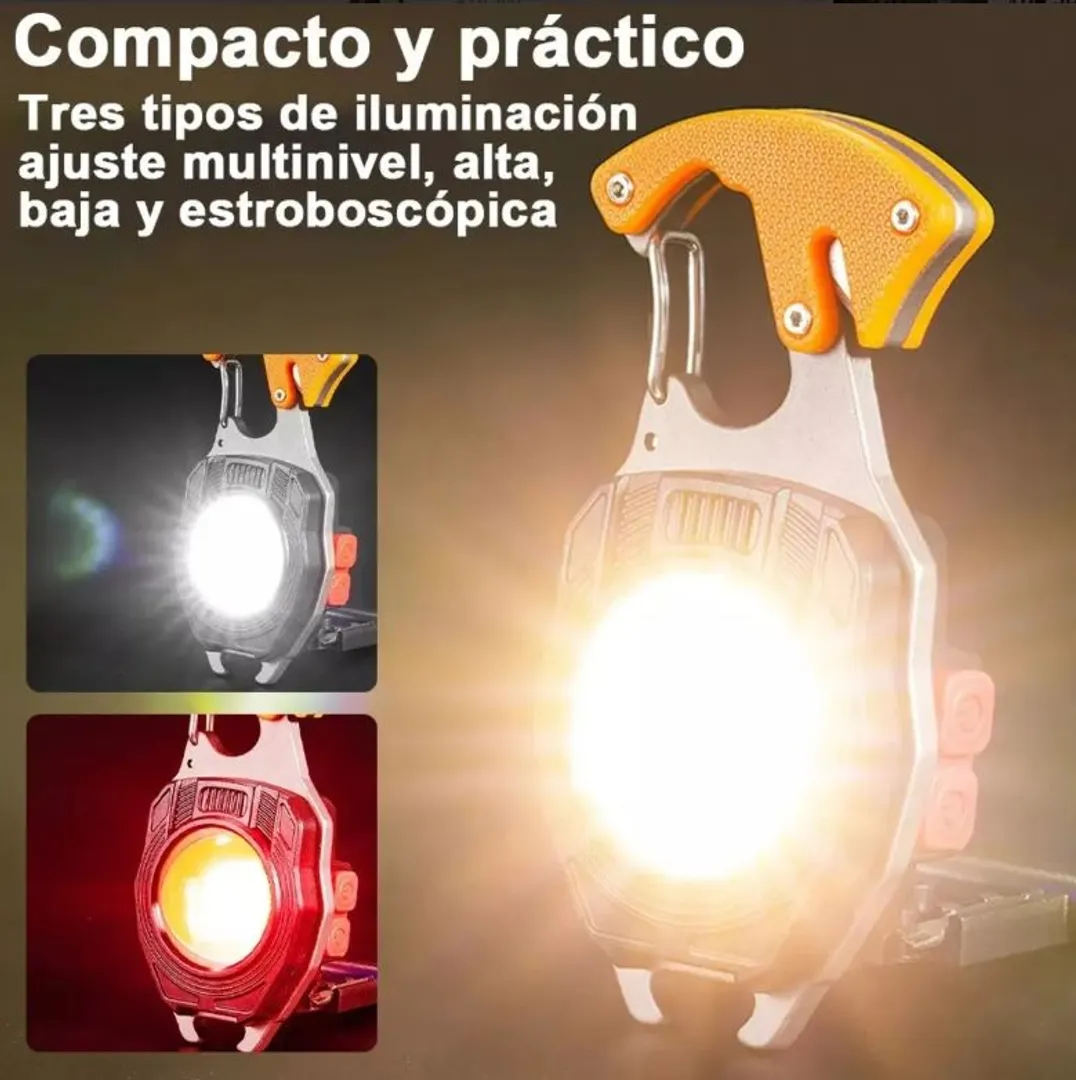 Linterna Multifuncional Recargable