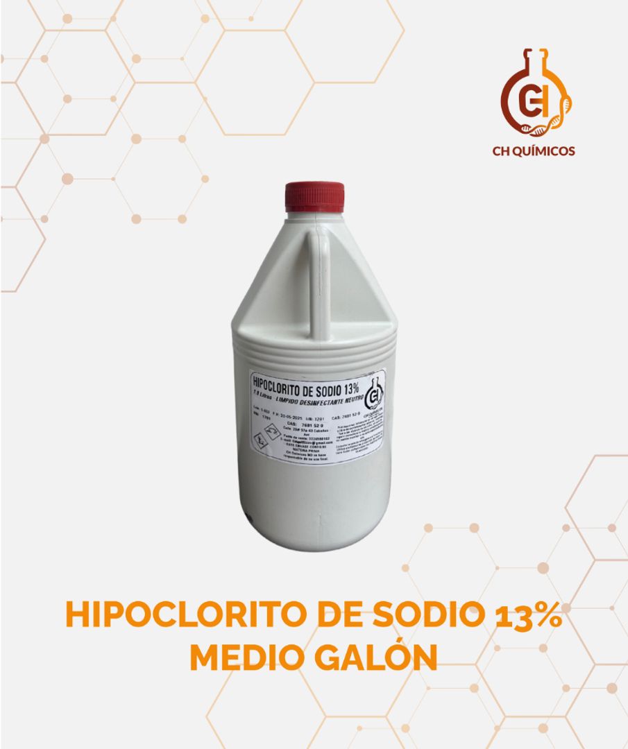 HIPOCLORITO DE SODIO 13%
